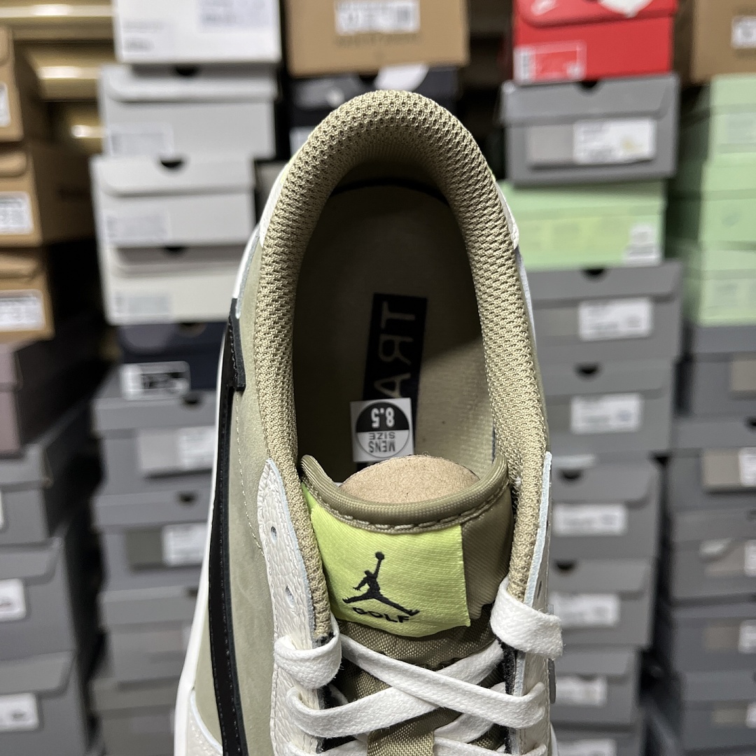 Nike Travis Scott Neutral Olive 6.0 Golf Reverse Swoosh - Image 5
