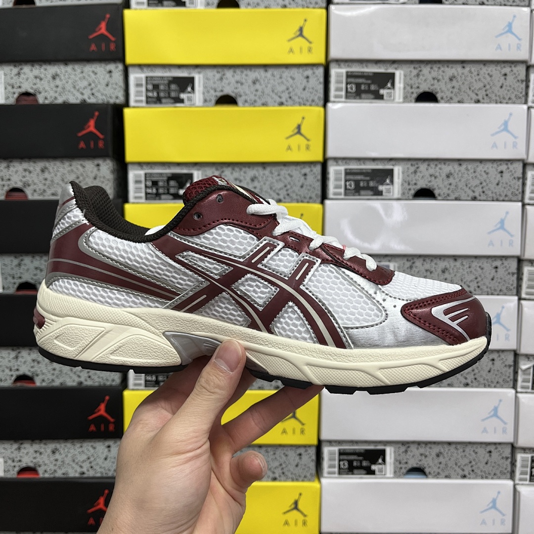ASICS Gel 1130 White / (Red) - Image 2
