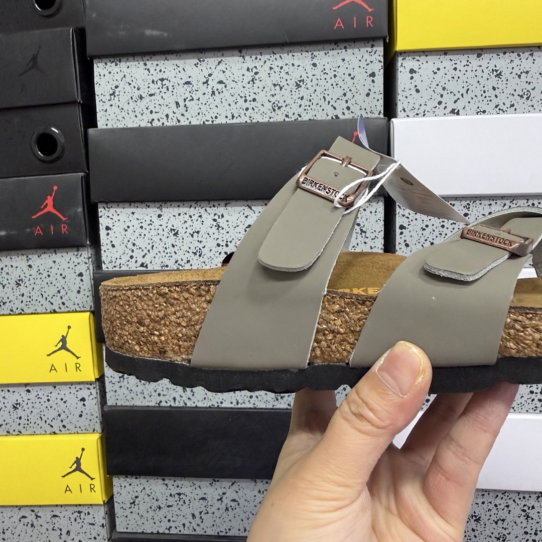 Birkenstock Birken Arizona Birkibuc Double Buckle Flip Flops - Image 2