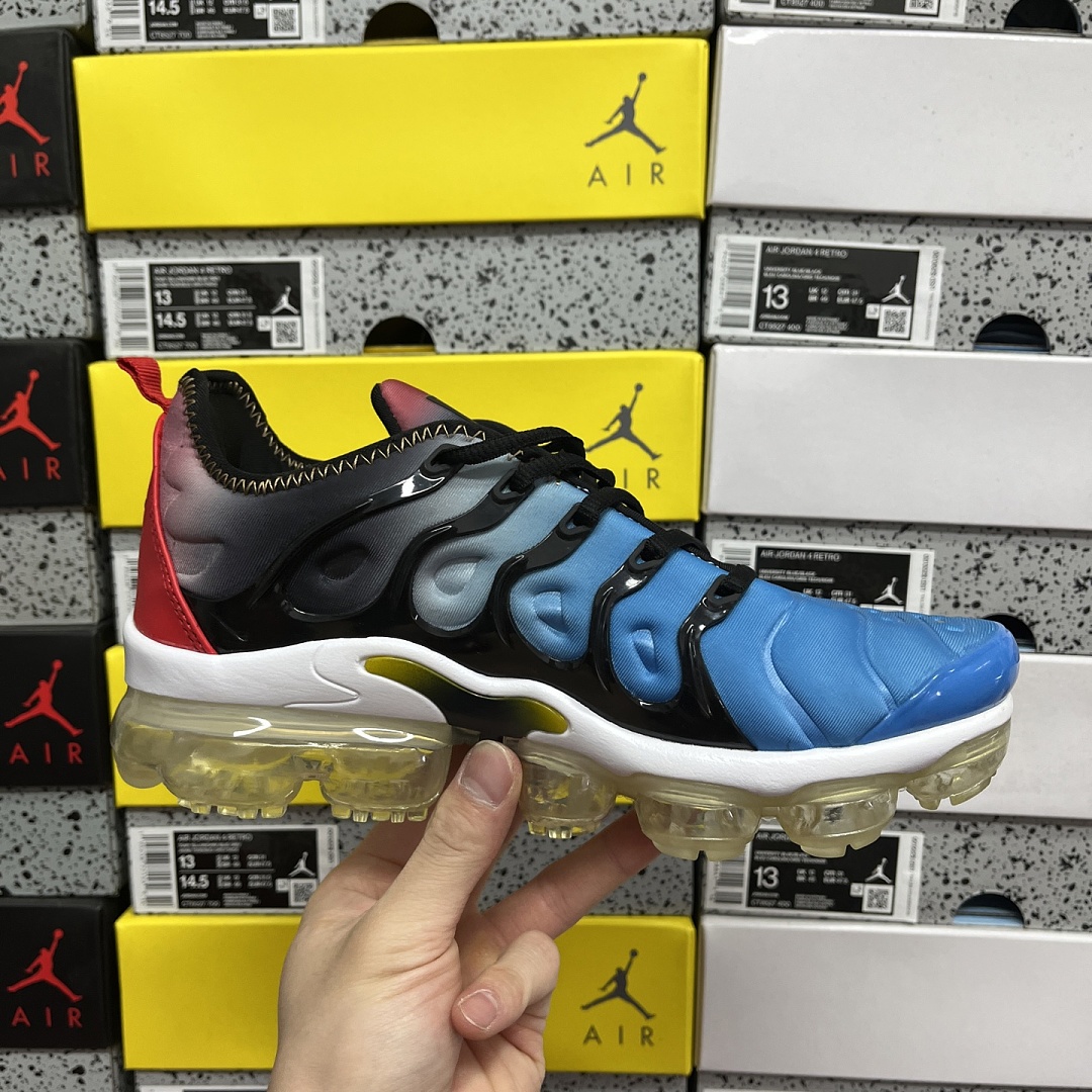 Nike Air VaporMax Plus Live Together, Play Black Blue Red Gradient - Image 9