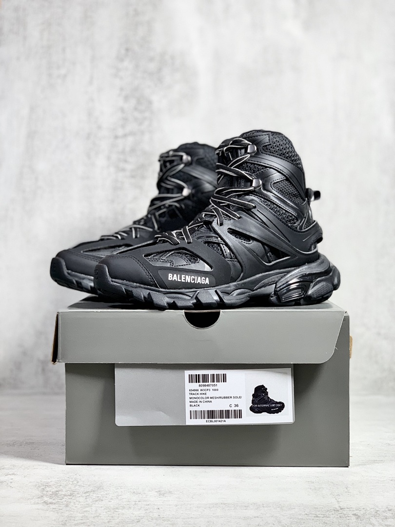 Balenciaga Track High Top Mesh (Black)