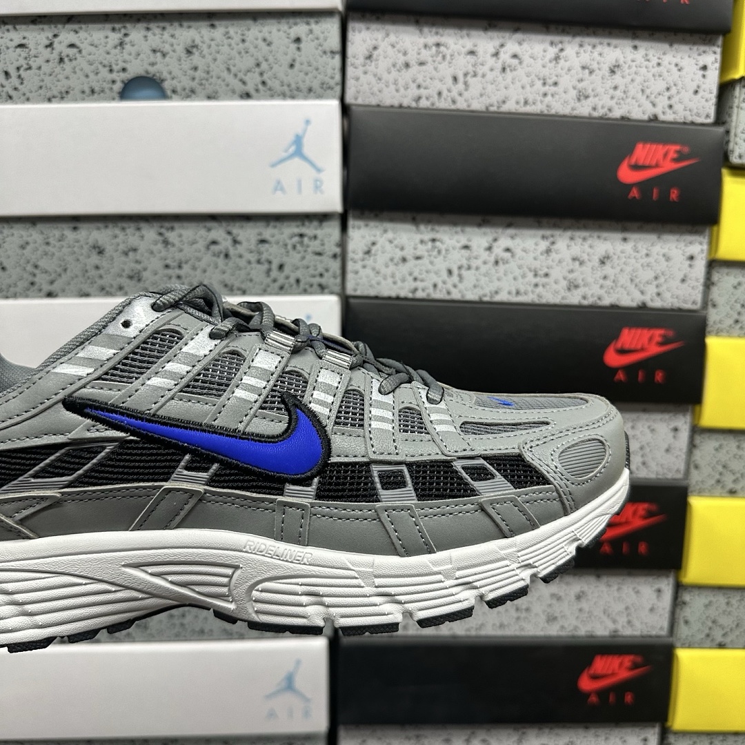 Nike P-6000 Smoke Grey Racer (Blue) - Image 7