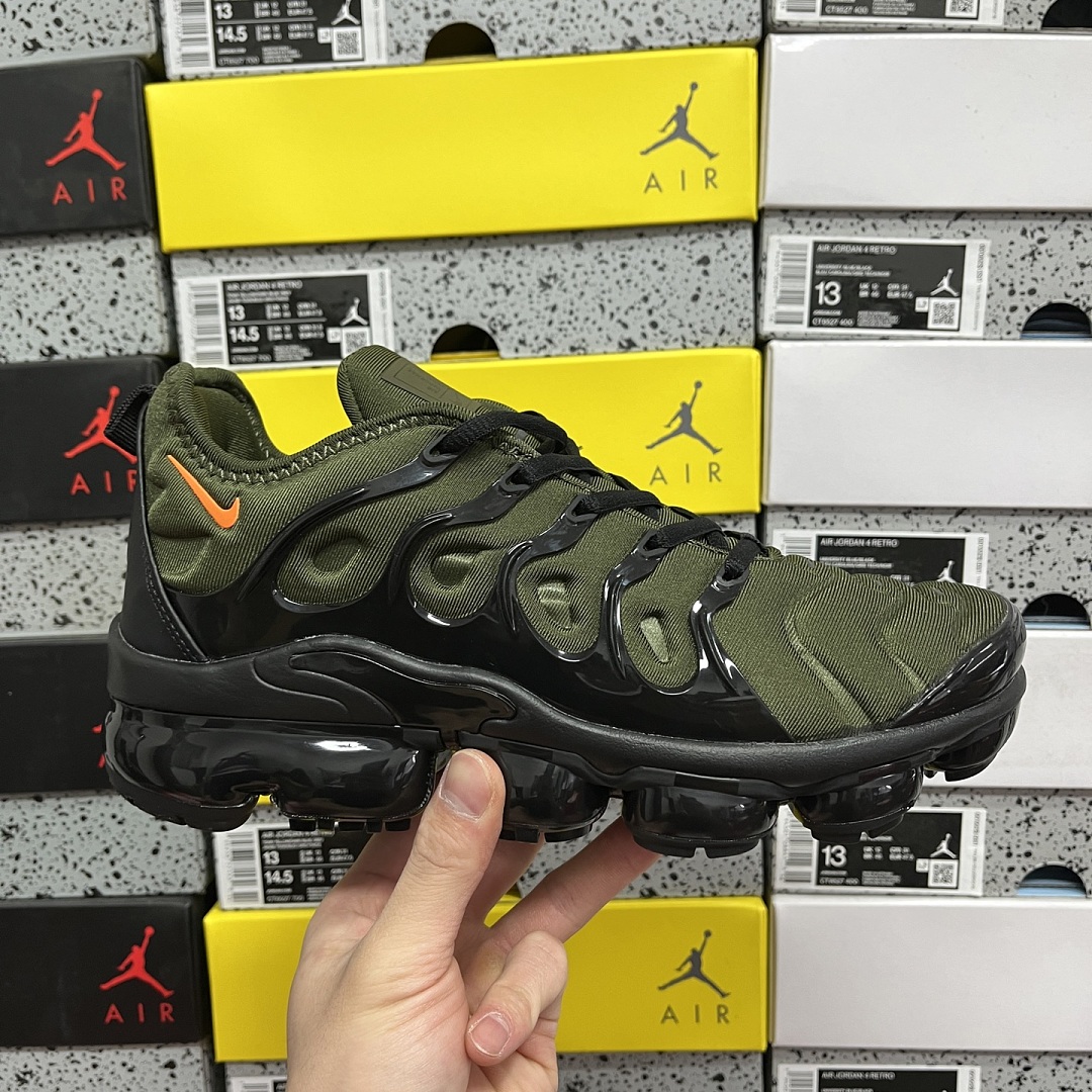Nike Air VaporMax Plus Rough Green Dark Russet - Image 6