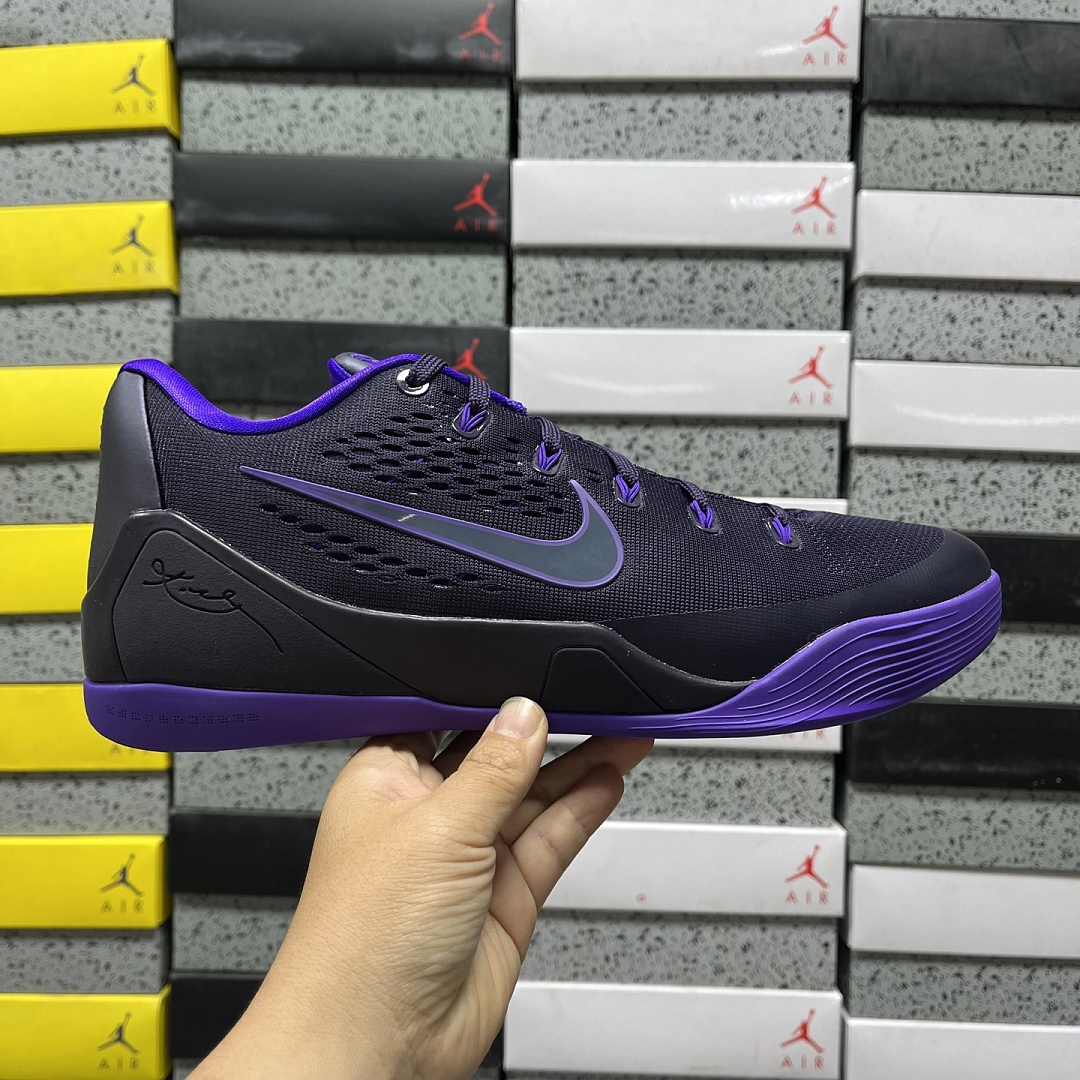 Nike Kobe 9 EM Low Protro TB Purple Dynasty K9 - Image 10