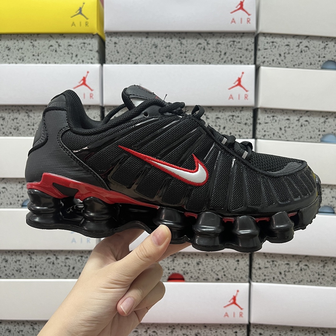 Nike Shox TL Black University (Red) - Image 7