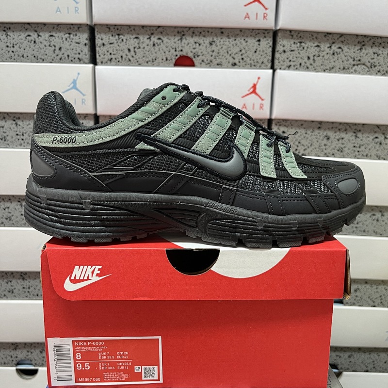 Nike P-6000 Anthracite Clay (Green)