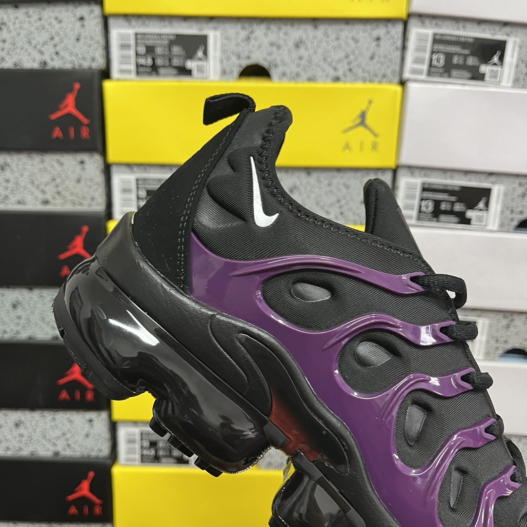 Nike Air VaporMax Plus Black Noble (Red) - Image 4