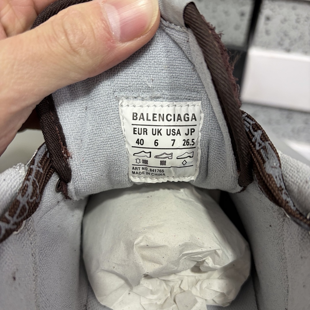 Balenciaga Hamptons Sneakers 18 (Wine Red) - Image 2