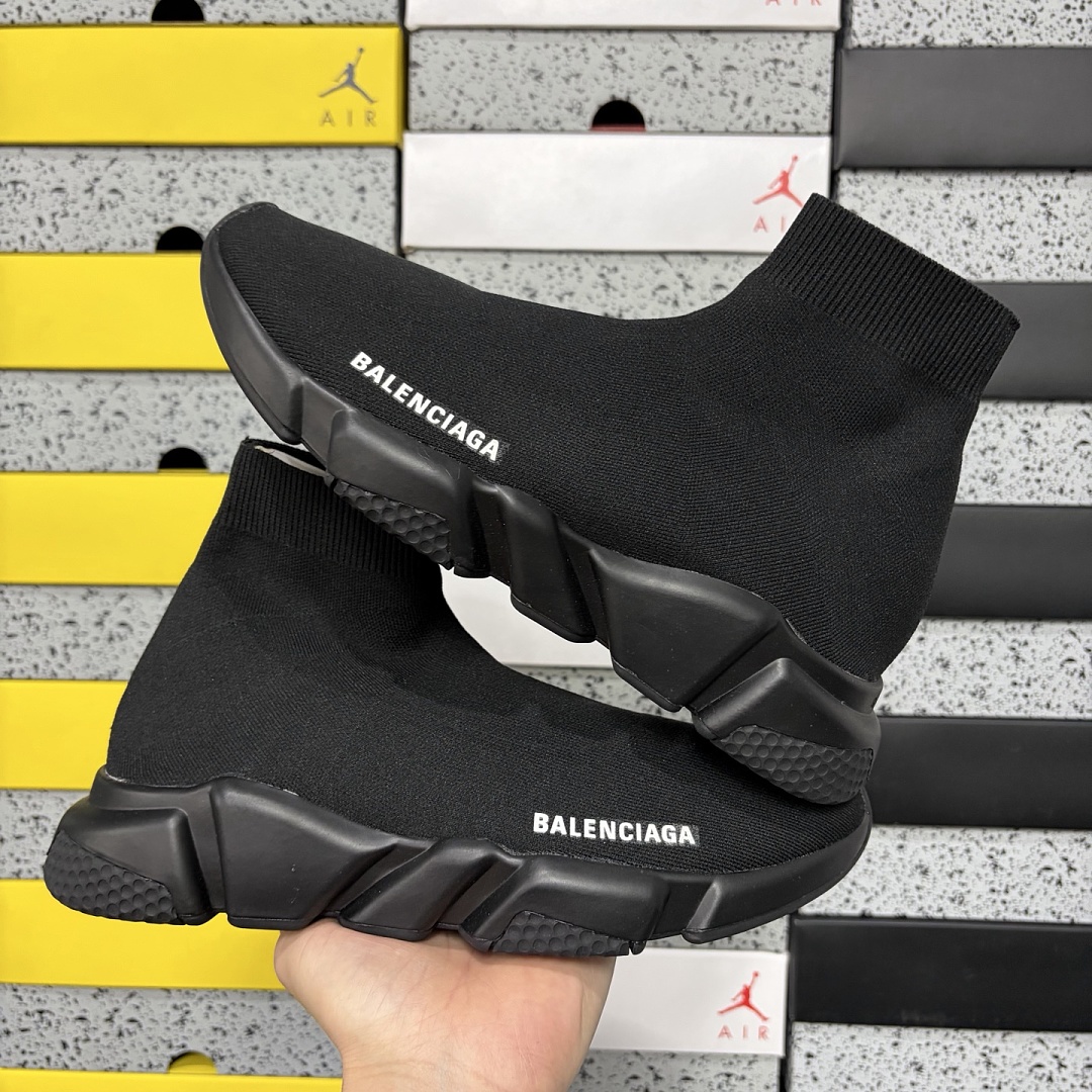 Balenciaga Speed 2021 Black Socks - Image 10