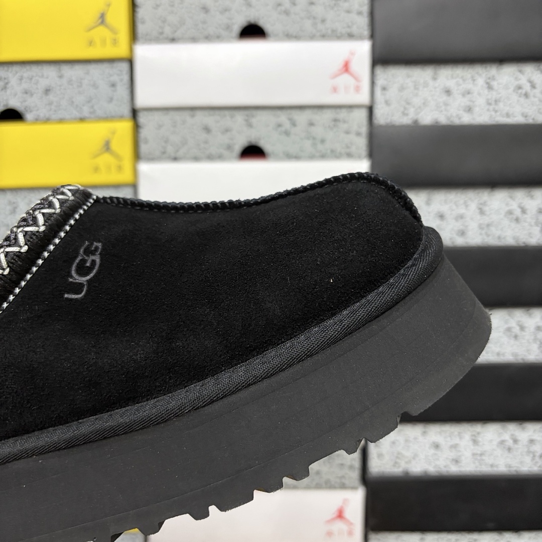UGG Tazz Thick Sole Loafers / Ethnic Black -2553 - Image 2