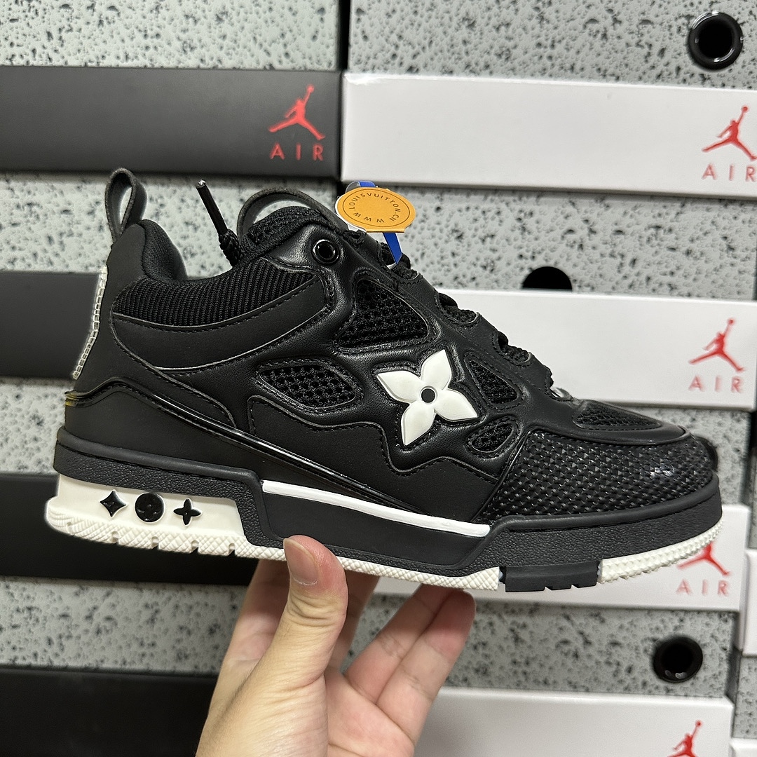 Louis Vuitton Skate Sneaker SK8 (Black White) - Image 5