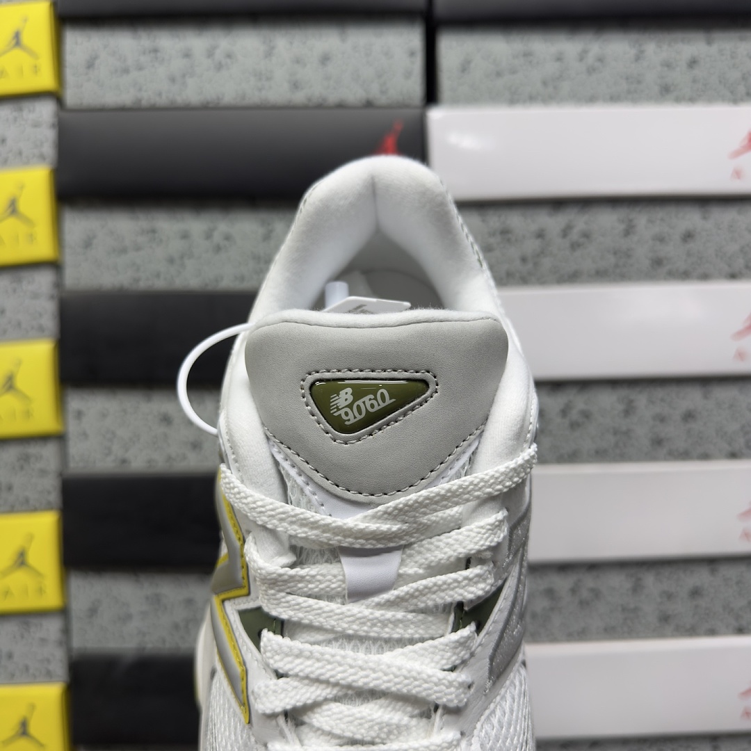 New Balance 9060 White Apollo (Gold) - Image 7