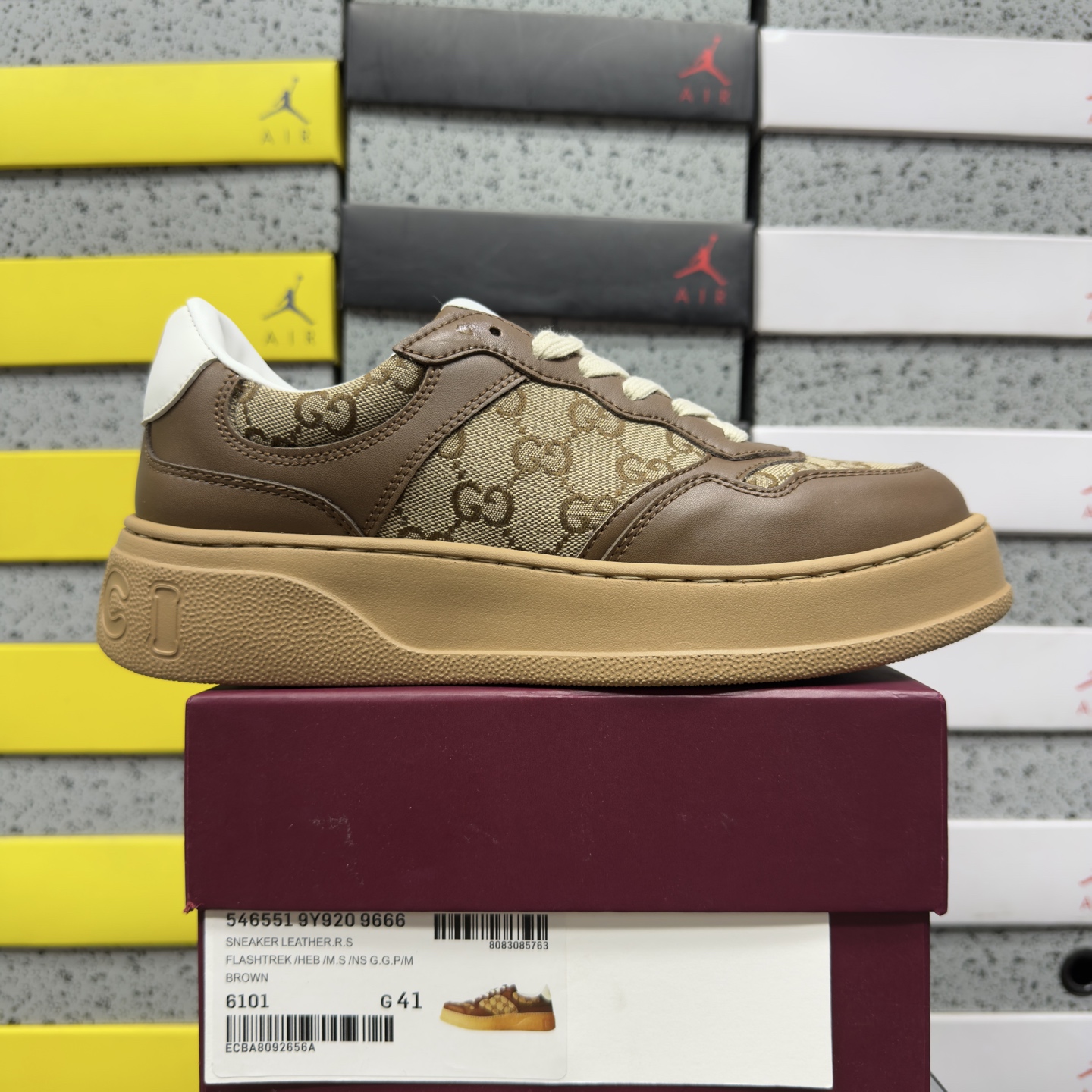Gucci Chunky GG Web Sneaker - Image 10