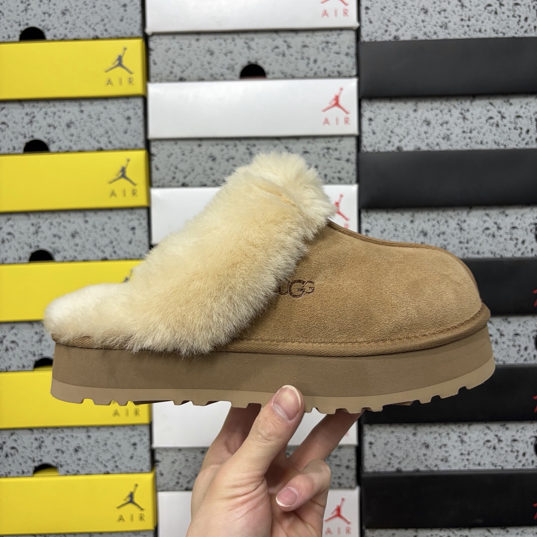 UGG Disquette Slipper Chestnut 3Cm Star -2550 - Image 5