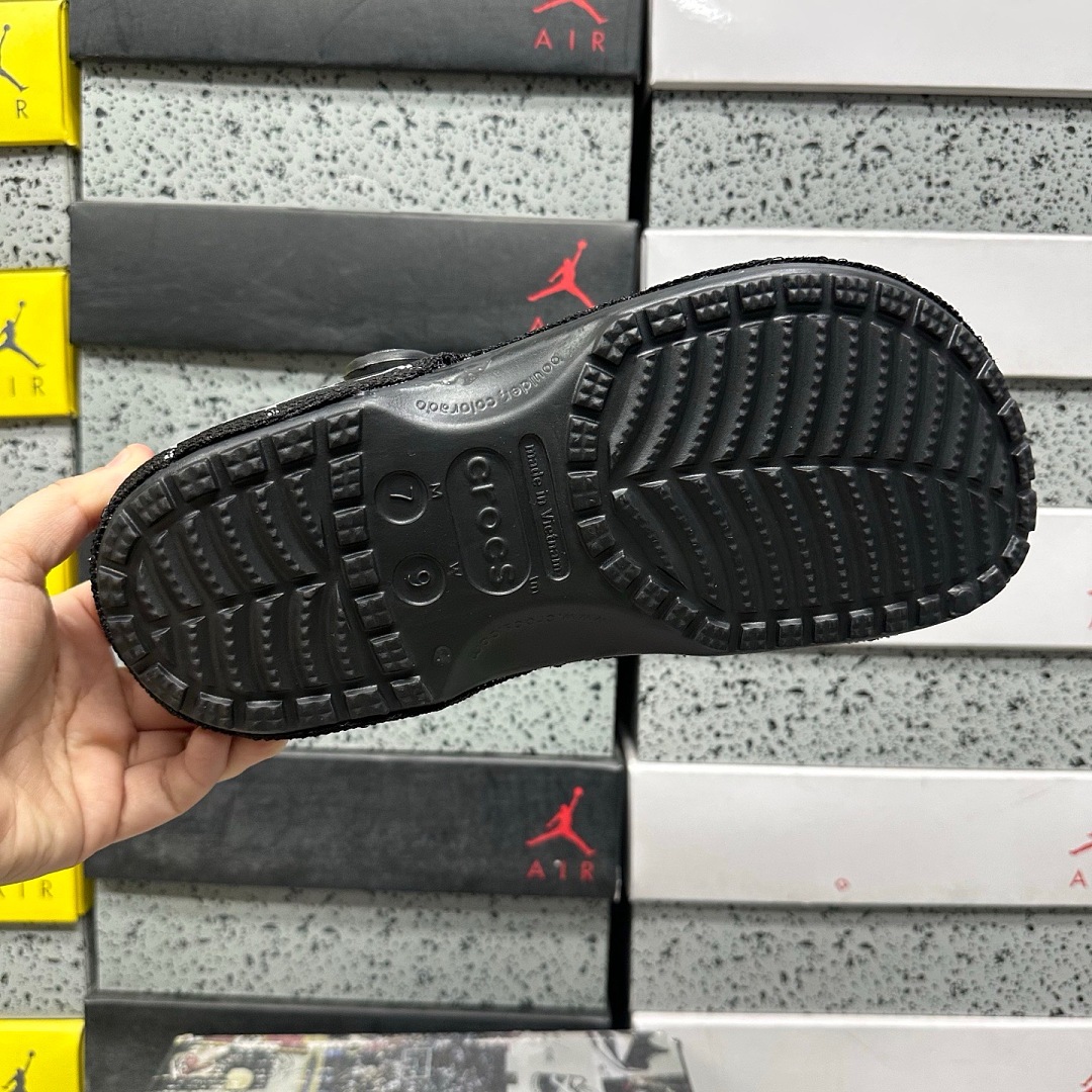 Crocs Black Silver - Image 4