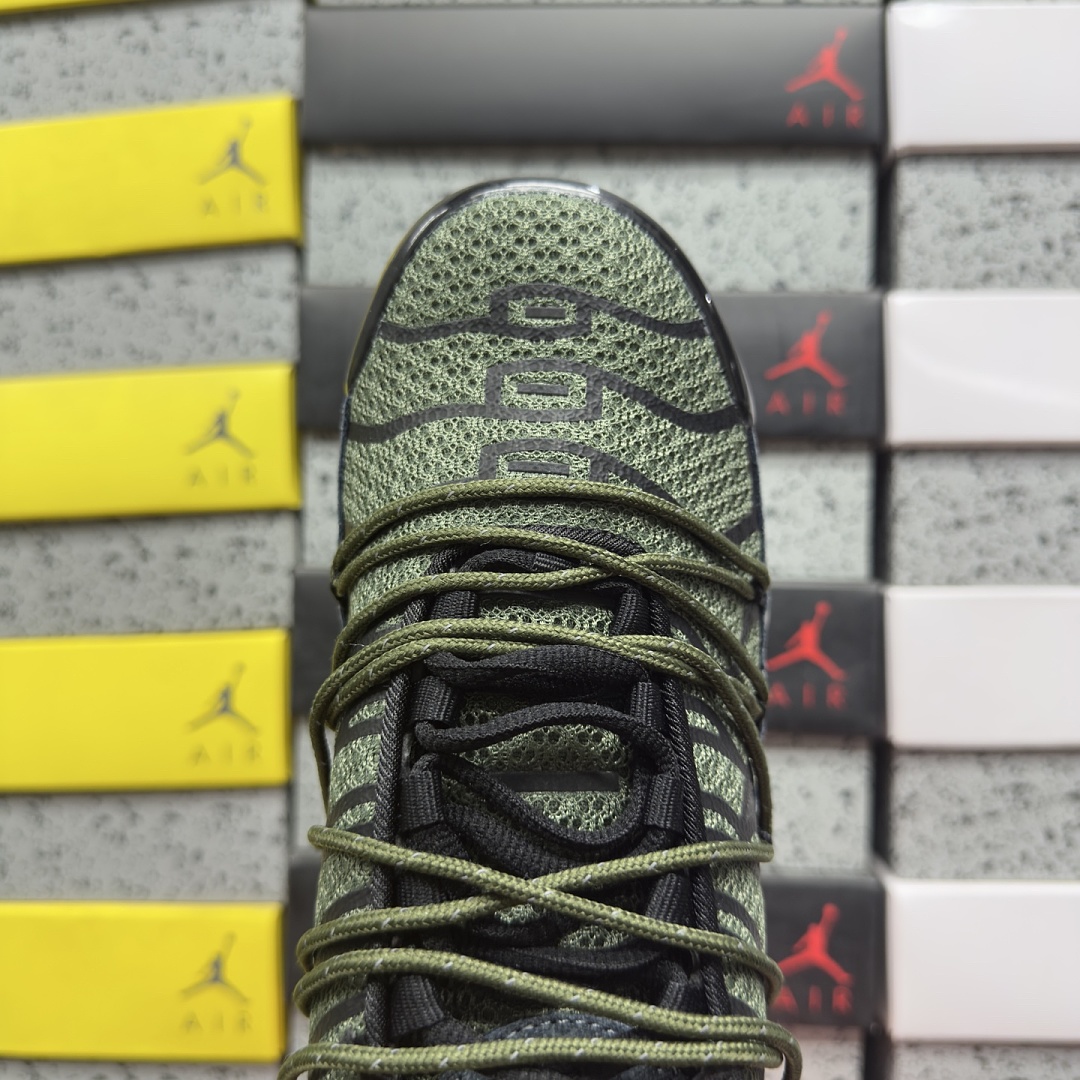 Nike Air Max Plus Utility Medium Olive Black FJ4232-200 Green (Lace Up) - Image 9