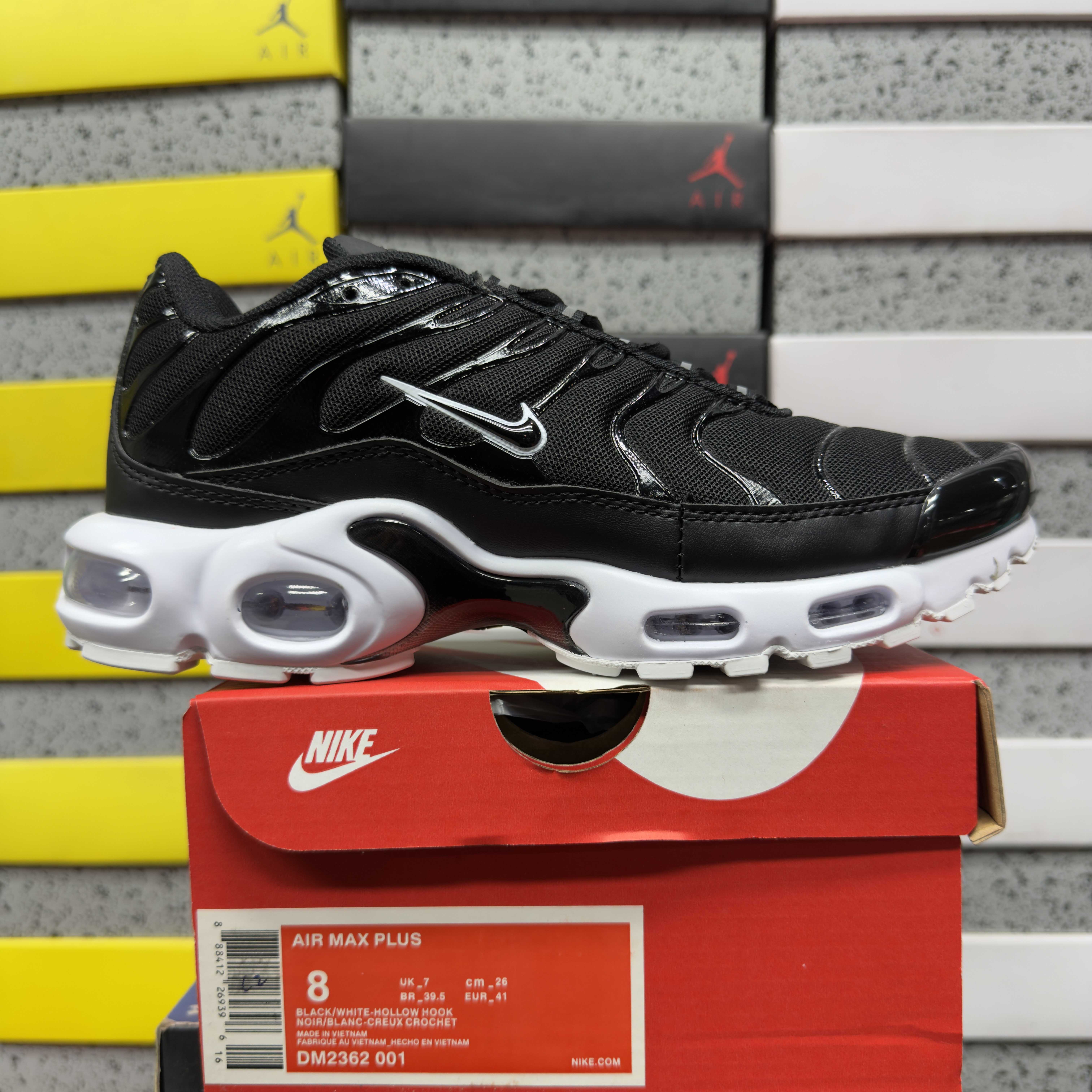 Nike Air Max Plus (Black White) - Image 10