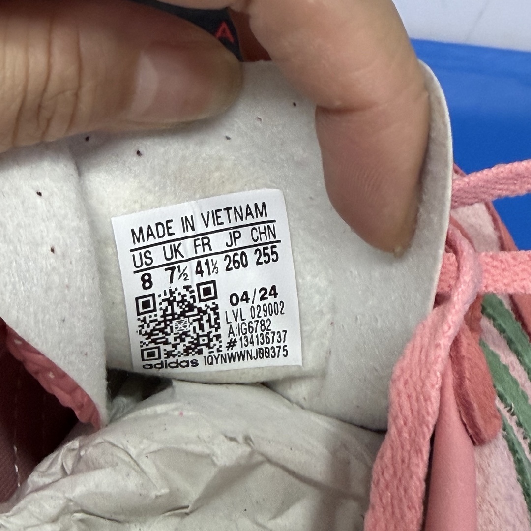 Adidas Gazelle Indoor Semi Pink Spark Preloved Scarlet - Image 10