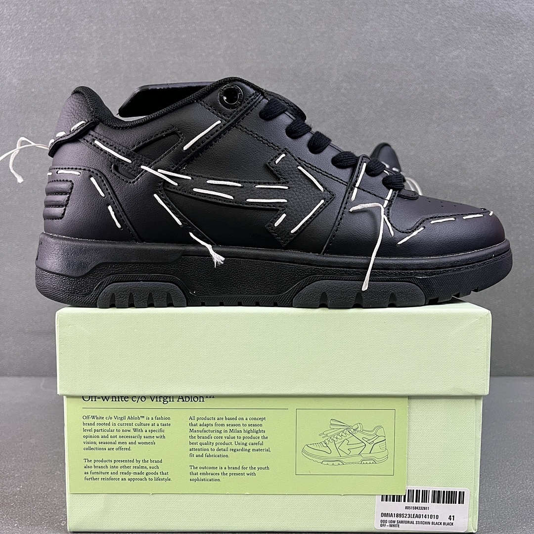 Off-White Black Stitching