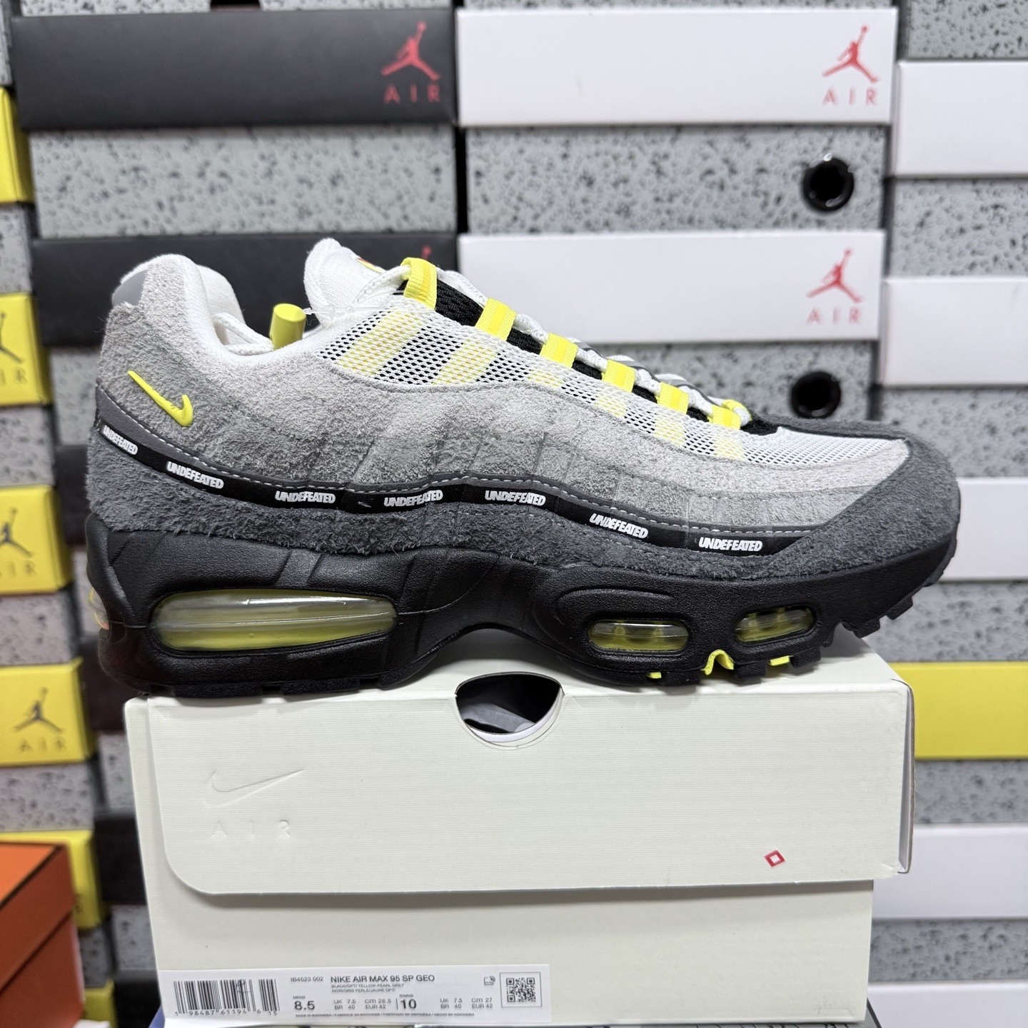Nike Air Max 95 SP Undefeated Geo Shanghai Opti Yellow IB4523-002 - Image 10