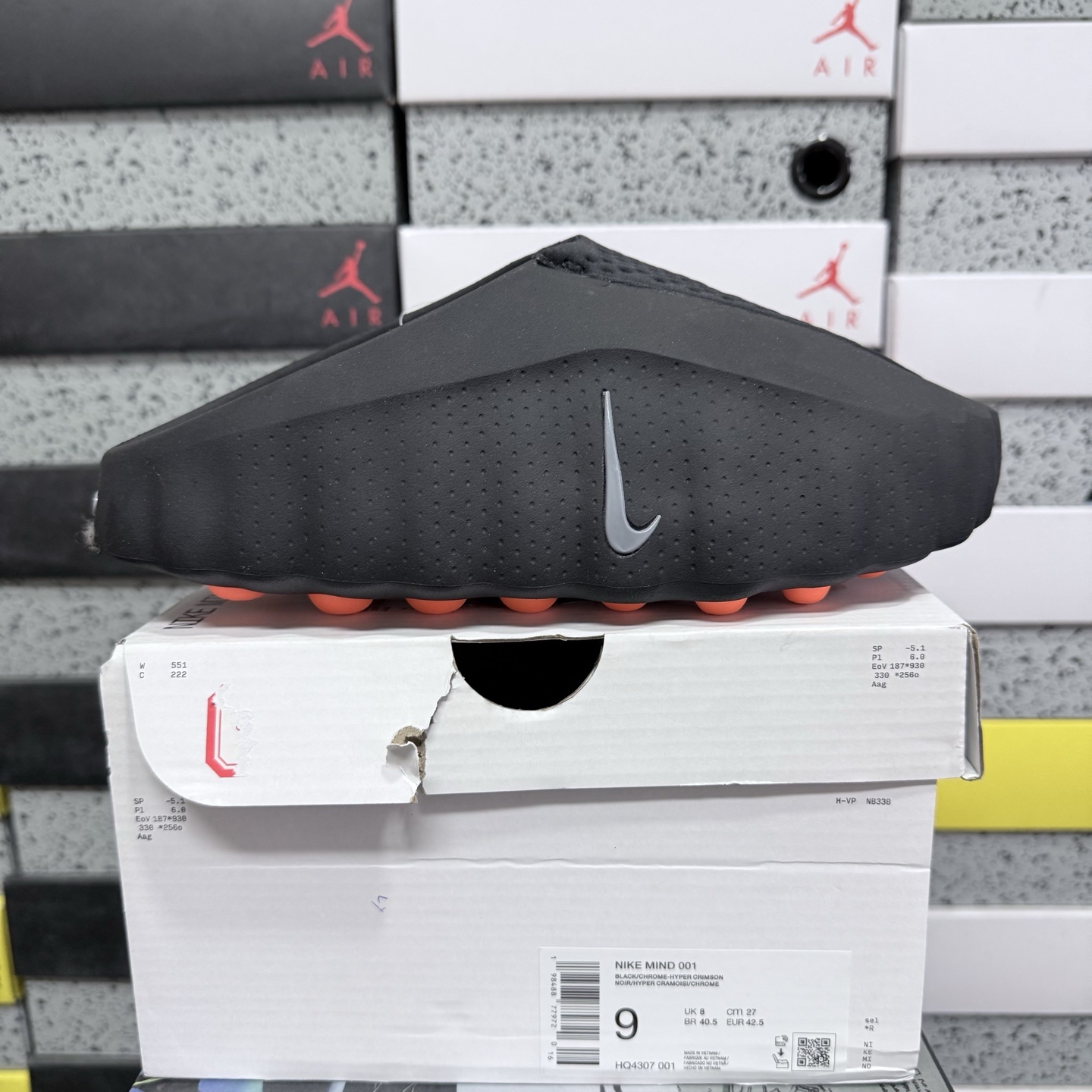 Nike Mind 001 Slide Black Chrome HQ4307-001 - Image 11
