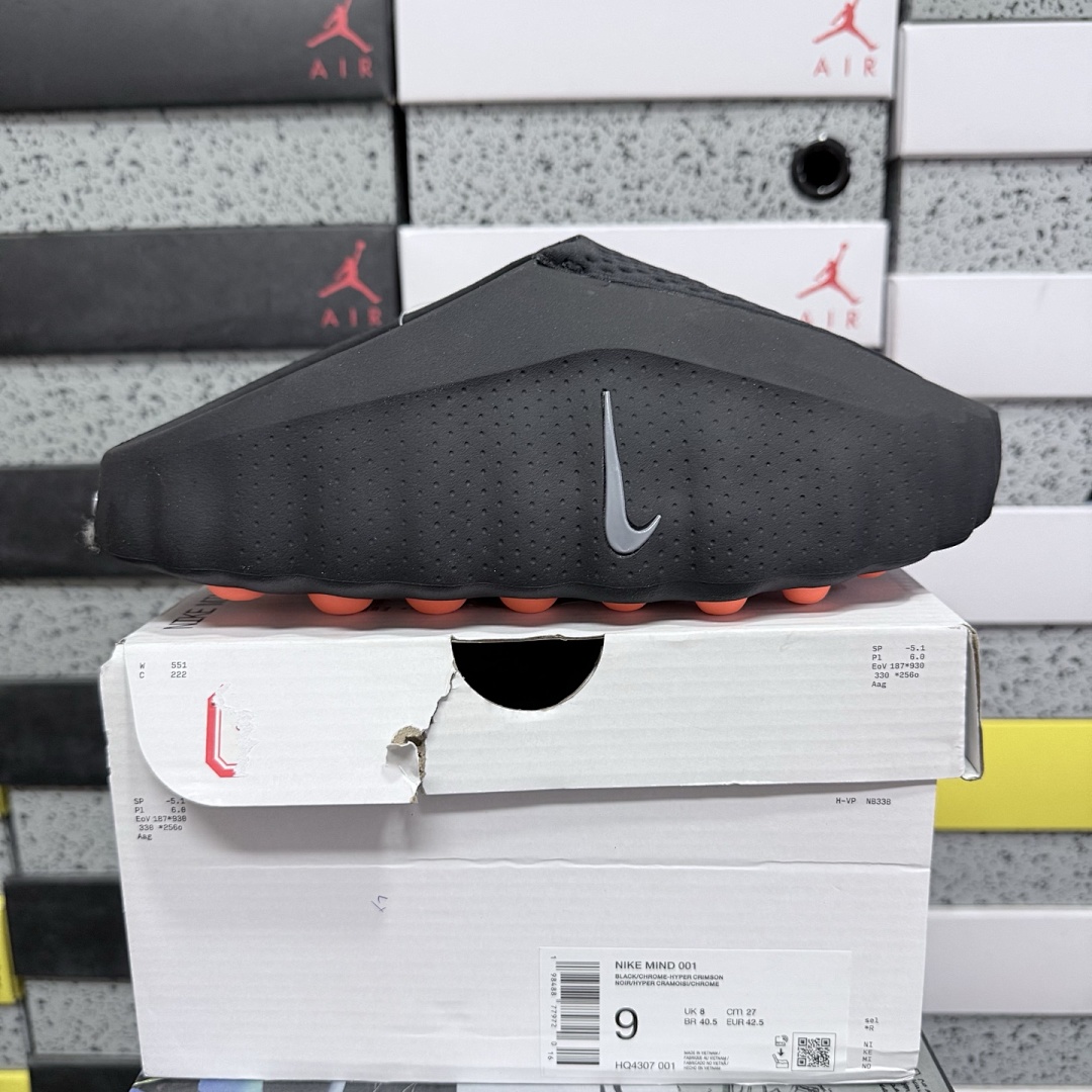 Nike Mind 001 Slide Black Chrome HQ4307-001