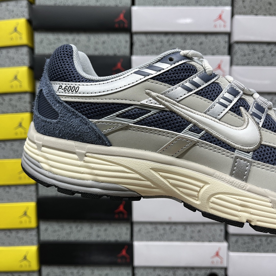 Nike P-6000 Thunder Blue Pale Ivory - Image 3