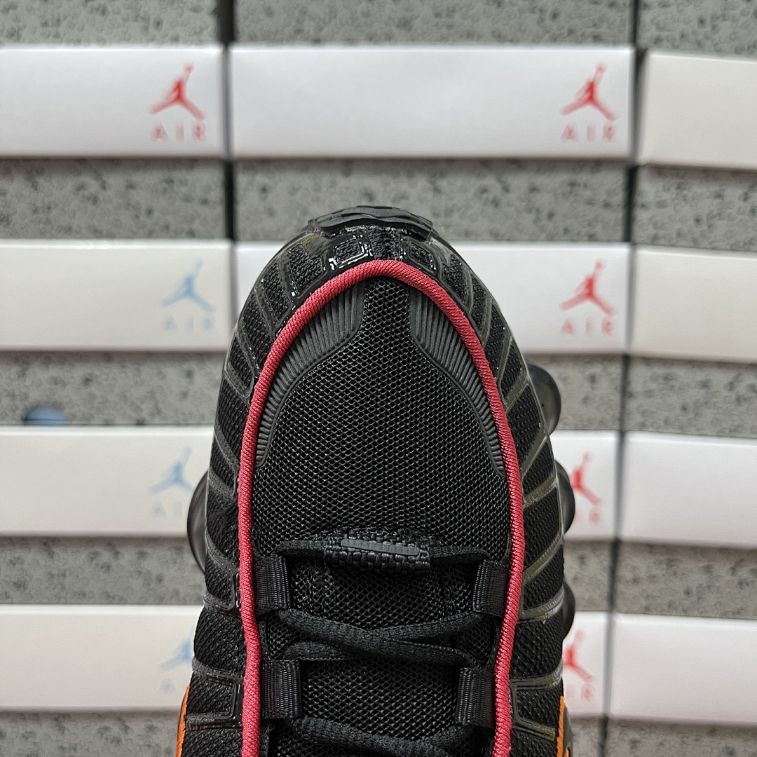Nike Shox TL Black Magma (Orange) - Image 9
