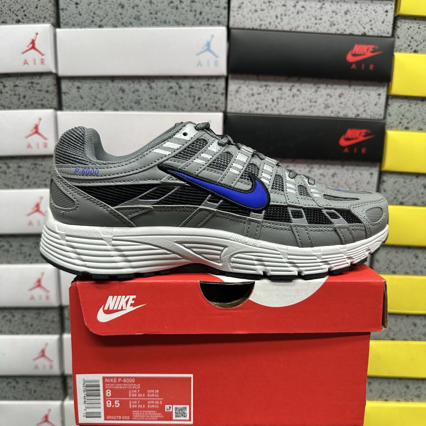 Nike P-6000 Smoke Grey Racer (Blue) - Image 11