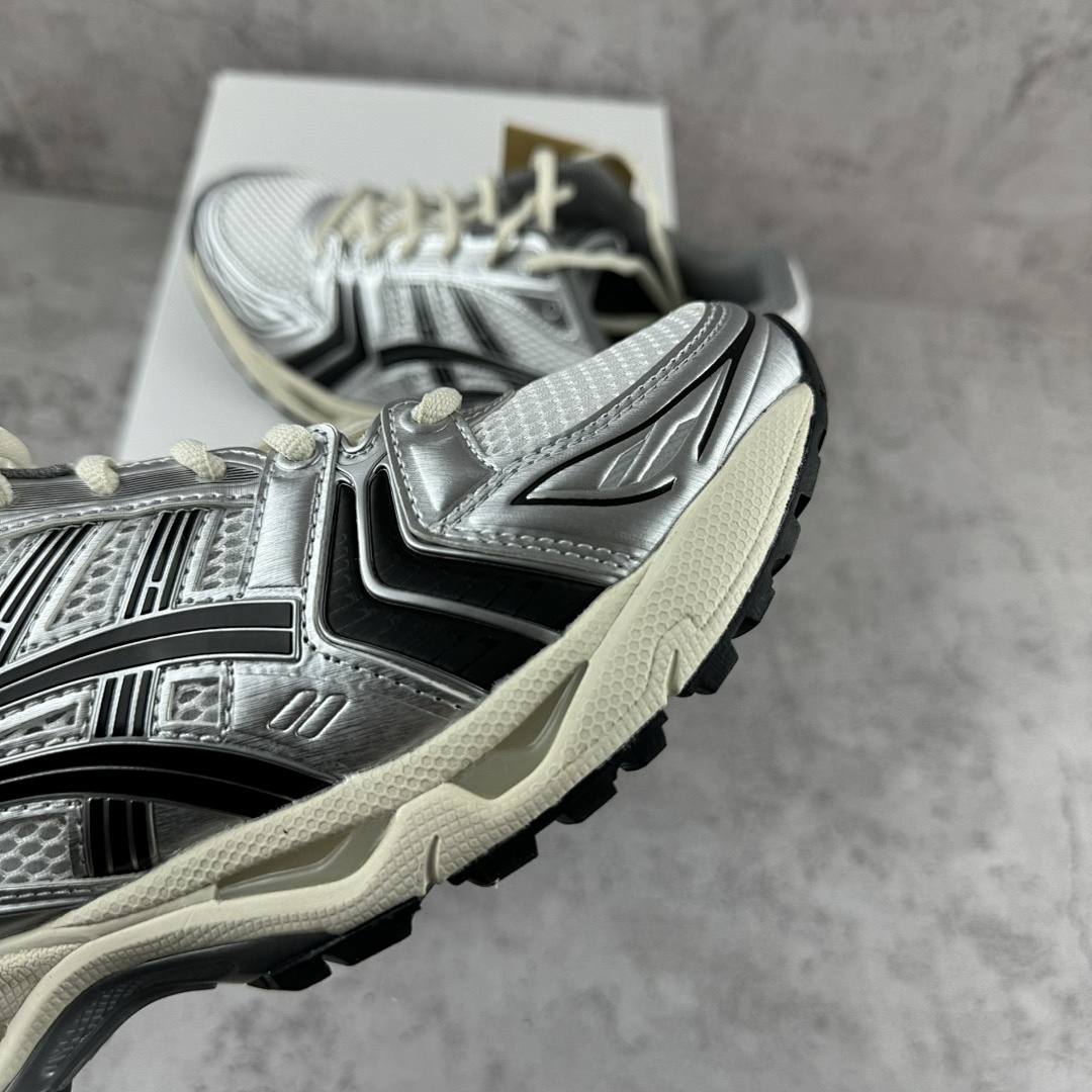 ASICS Gel-Kayano 14 JJJJound Silver Black 1201A457-101 - Image 7