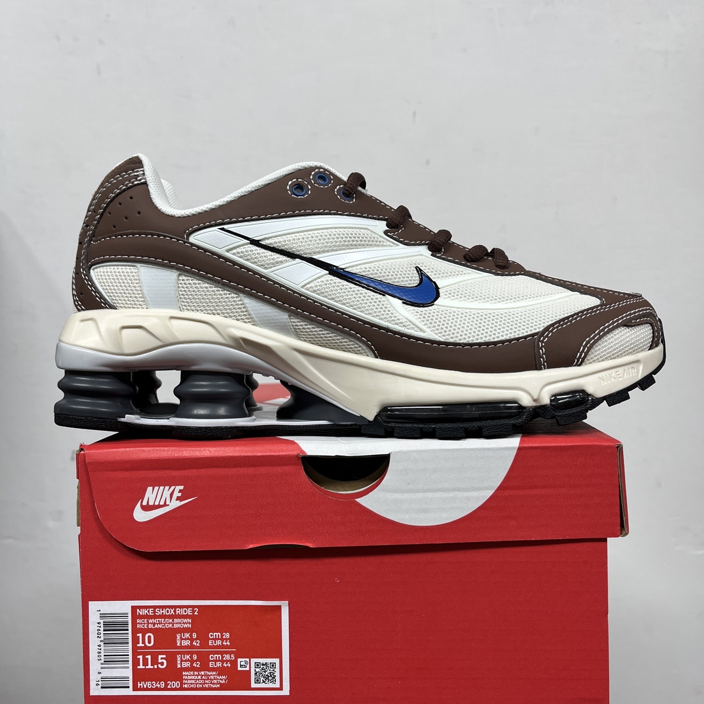 Nike Shox Ride 2 Baroque Brown Diffused (Blue) - Image 11