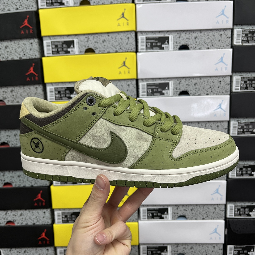 Nike NK SB Dunk Low Yuto Horigome Matcha - Image 10