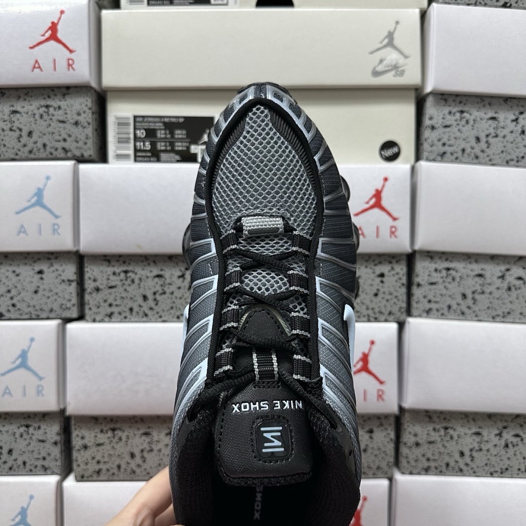 Nike Shox TL Black Celestine (Blue) - Image 9