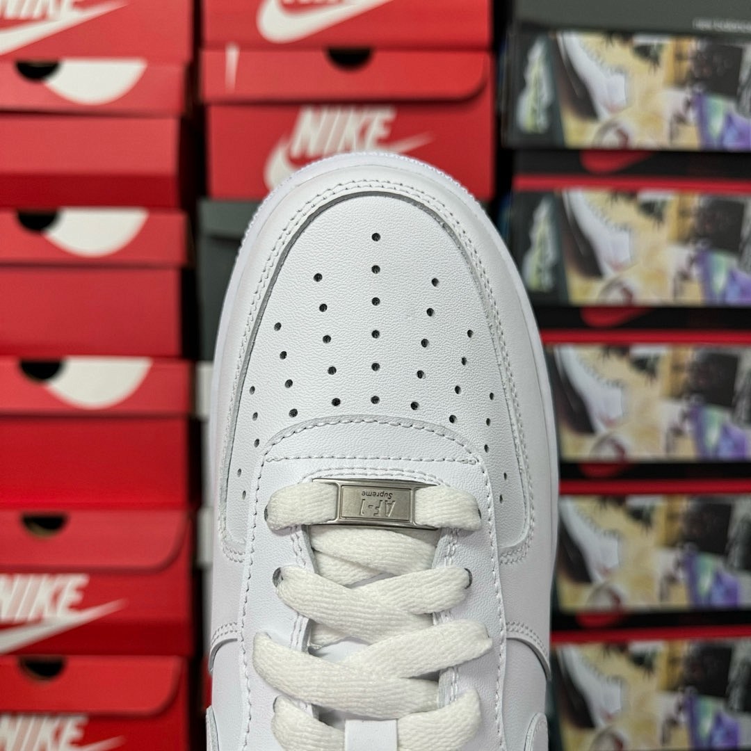 Nike Air Force 1 Low Supreme Comme Des Garcons Shirt - Image 8