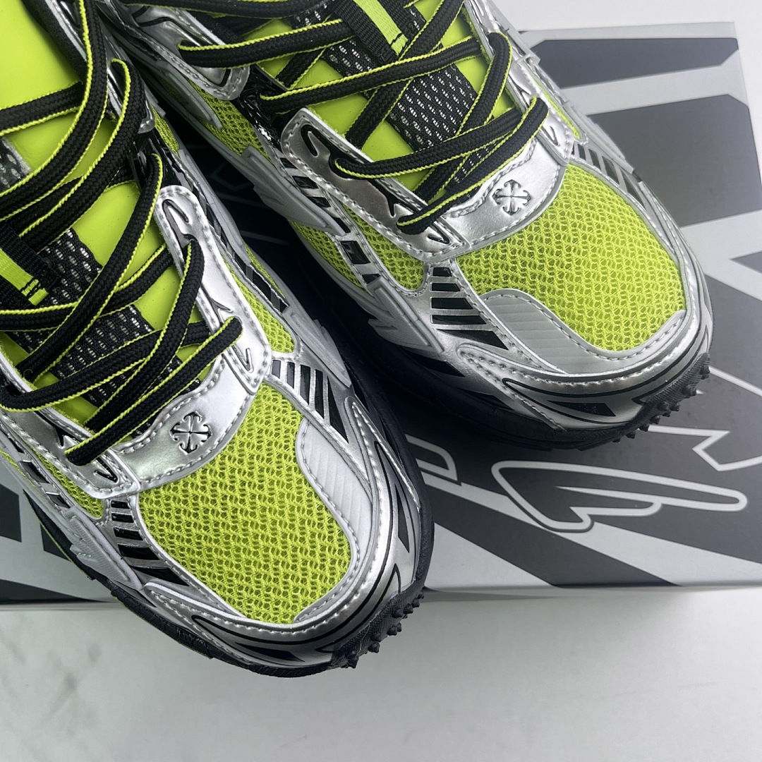 Off-White Be Right Back Silver Green Fluo - Image 7