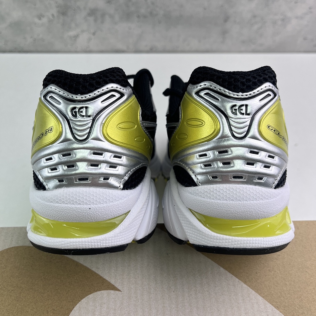 ASICS Gel-Kayano 14 Black Lemon Spark - Image 4