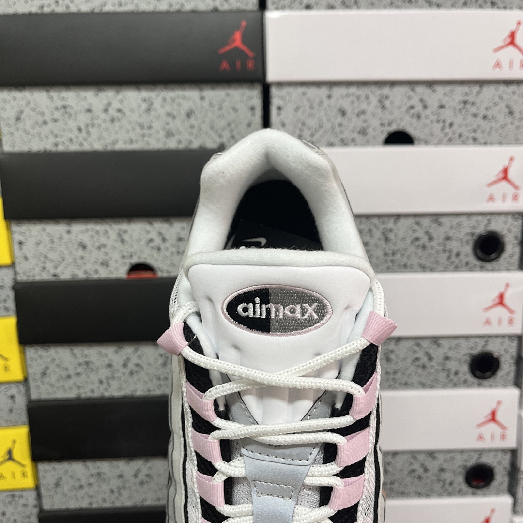 Nike Air Max 95 Gunsmoke Pink Foam - Image 5