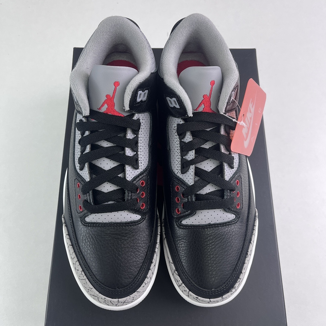 Nike Jordan 3 Retro OG Black Cemen (Cement) - Image 4