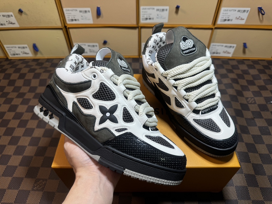 Louis Vuitton LV Skate Grey Sports Shoes - Image 6