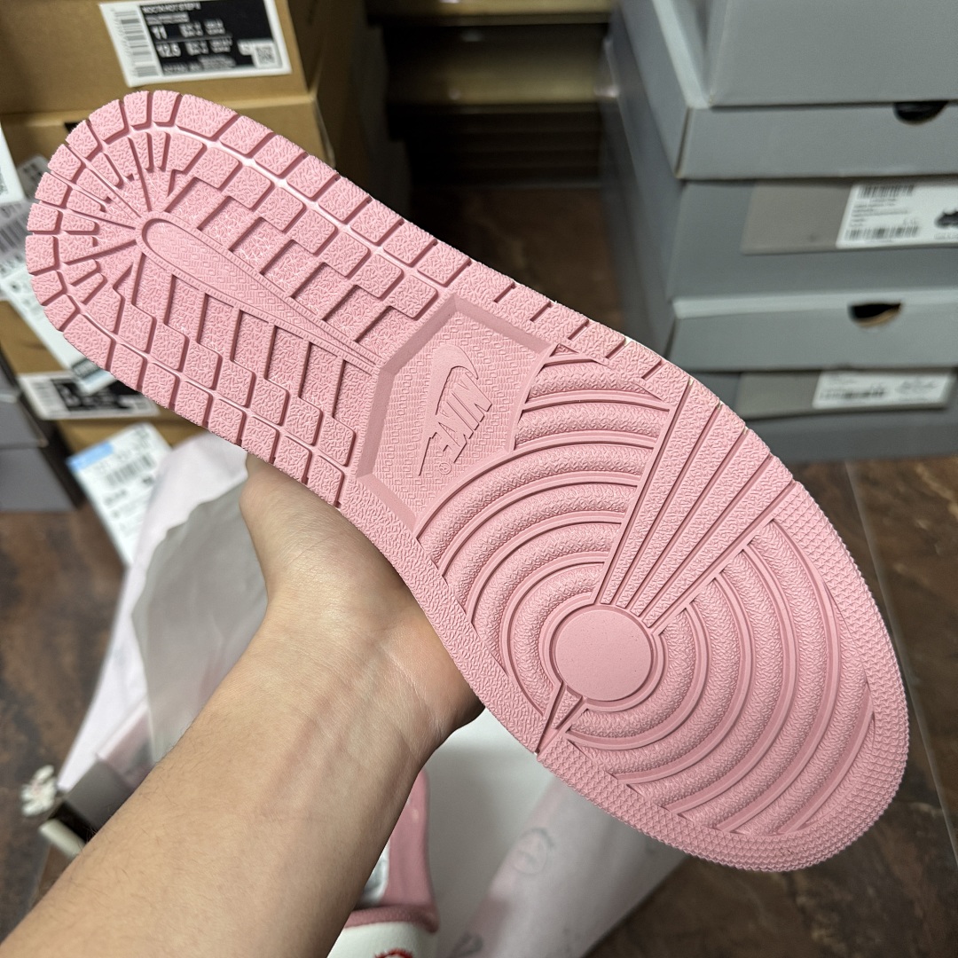 Nike Travis Scott X Air Jordan 1 Low "Shy (Pink") - Image 8