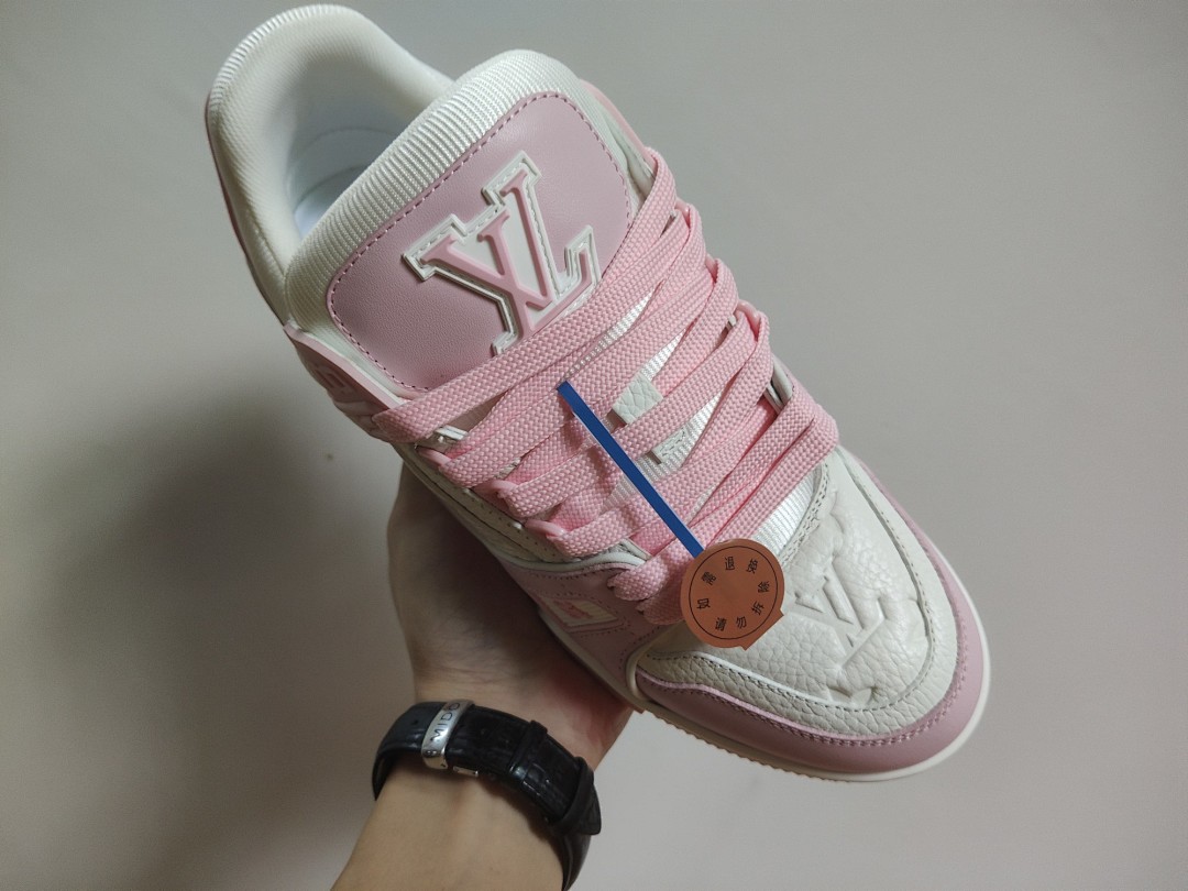 Louis Vuitton LV Trainer Pink Rose - Image 5