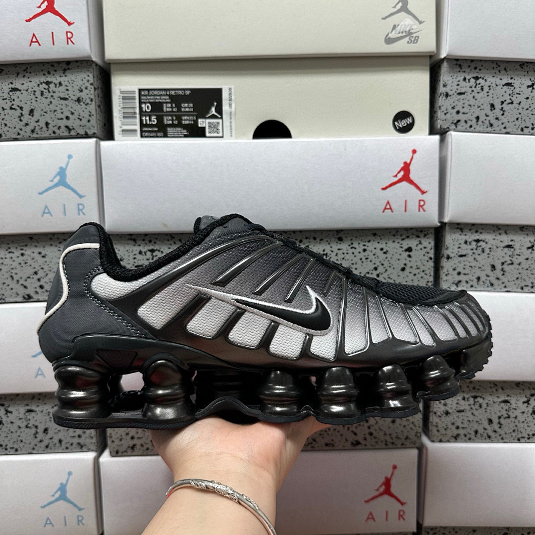 Nike Shox TL Fade Off Noir (White) - Image 10