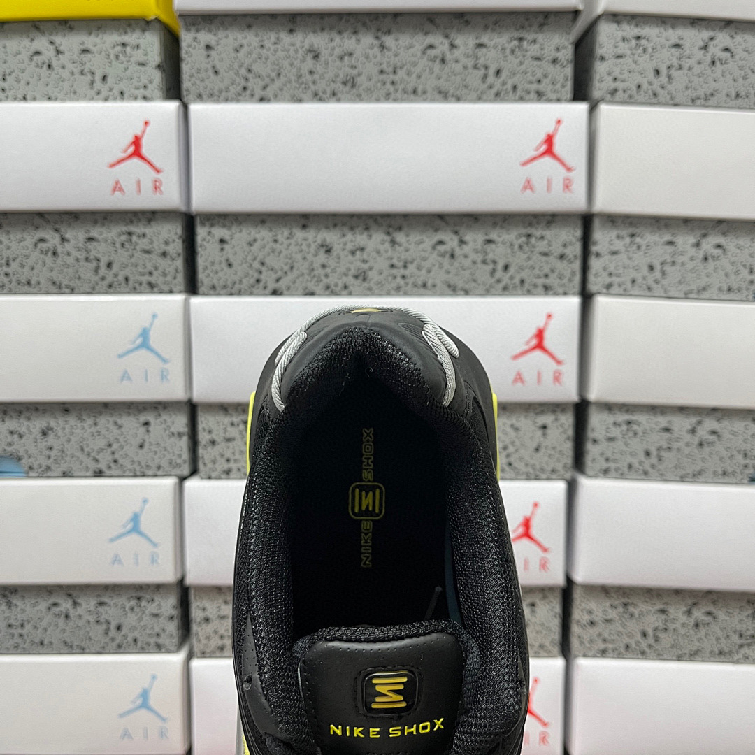 Nike Shox TL Black Dynamic (Yellow Metallic Silver) - Image 7
