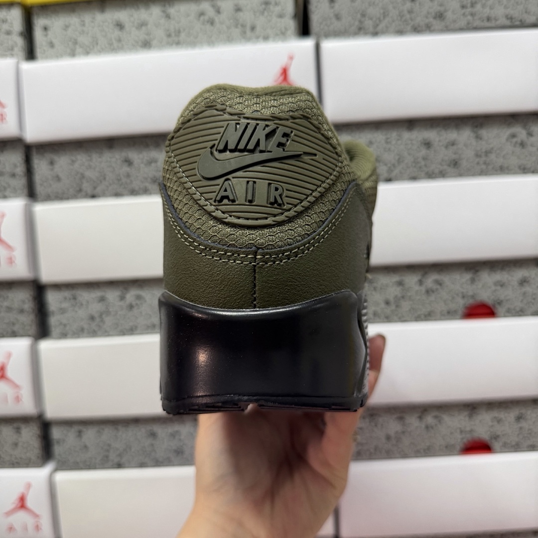 Nike Air Max 90 Reflective Swoosh Medium Olive HQ3828-200 - Image 7