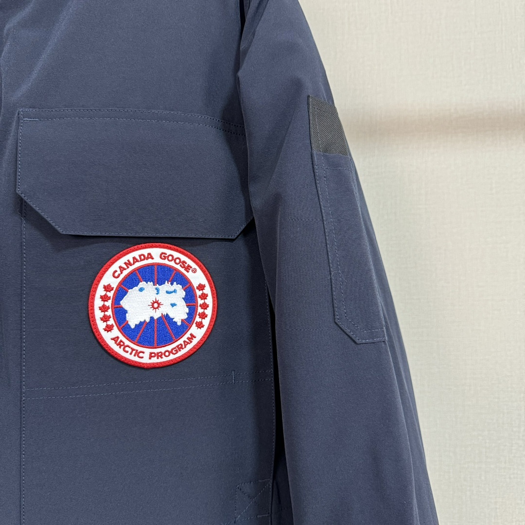 Canada Goose Parka 65 Dark Blue 2 - Image 11