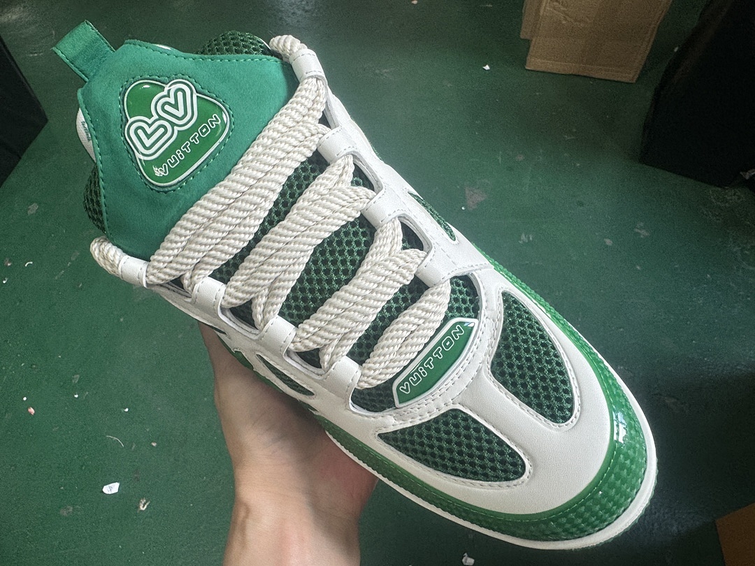 Louis Vuitton LV Skate Green Sports Shoes SK - Image 2
