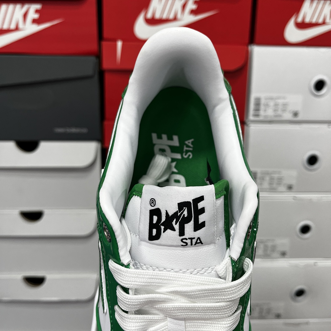 Bape A Bathing Ape Bape Sta Low (Green) - Image 5