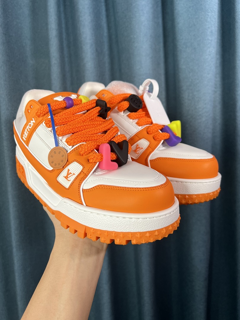 Louis Vuitton LV Trainer Maxi (Orange) - Image 4