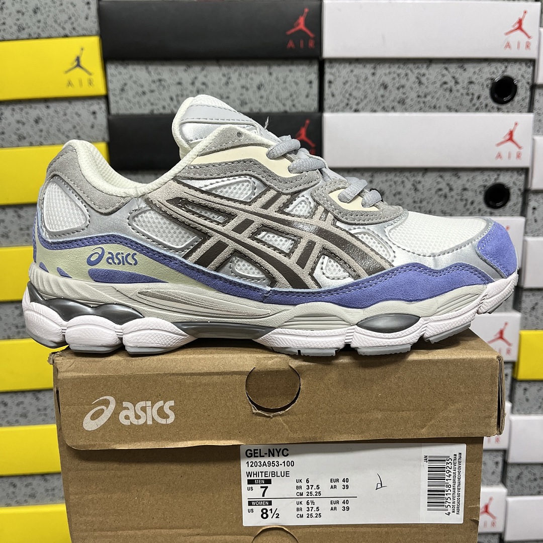 ASICS Gel-NYC Cream Cloud (Grey Blue)