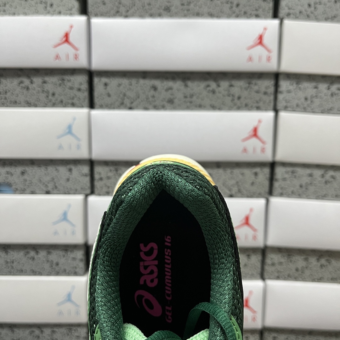 ASICS Gel-Cumulus 16 Green Cream Ivory - Image 5